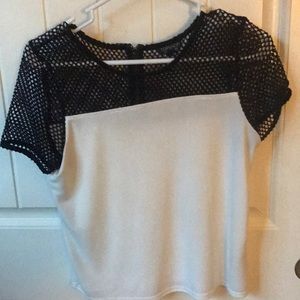 Top shop mesh shirt